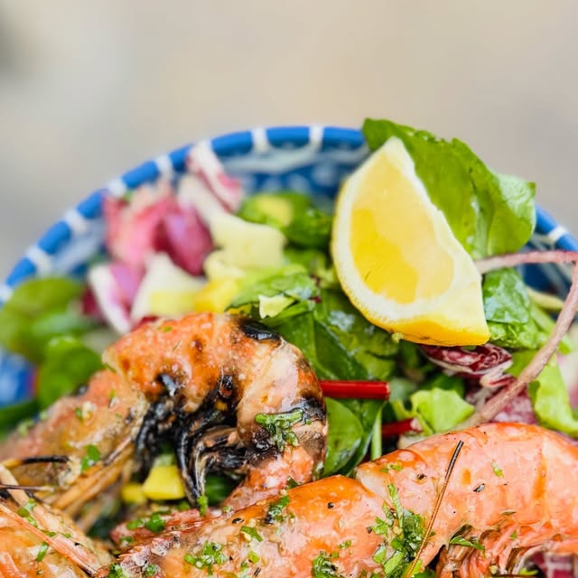 Where the sea meets the grill.